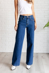 Judy Blue  High Rise Vintage Wide Leg Jeans