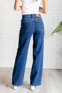 Judy Blue  High Rise Vintage Wide Leg Jeans