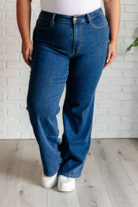 Judy Blue  High Rise Vintage Wide Leg Jeans