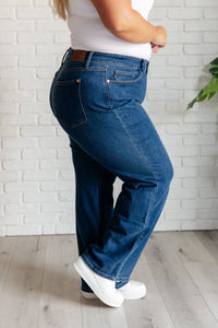 Judy Blue  High Rise Vintage Wide Leg Jeans