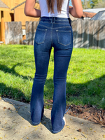 Kancan High Rise Skinny Bootcut Jeans