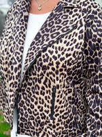 Janie Leopard Zip Jacket