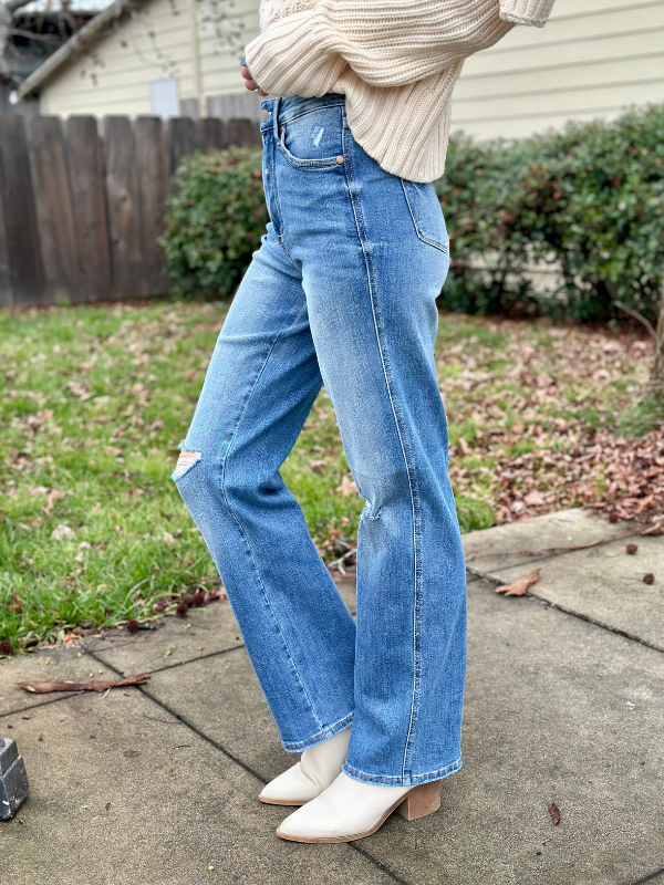 Judy Blue Tummy Control Straight Leg Jeans