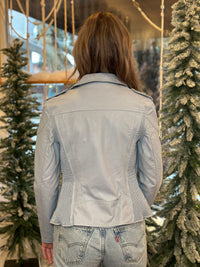 Kimber Baby Blue Vegan Jacket