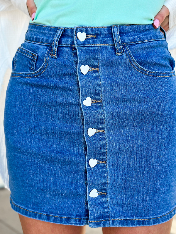 All Heart Mini Skirt