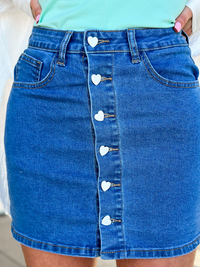 All Heart Mini Skirt