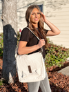 Vintage Addiction Canvas Crossbody