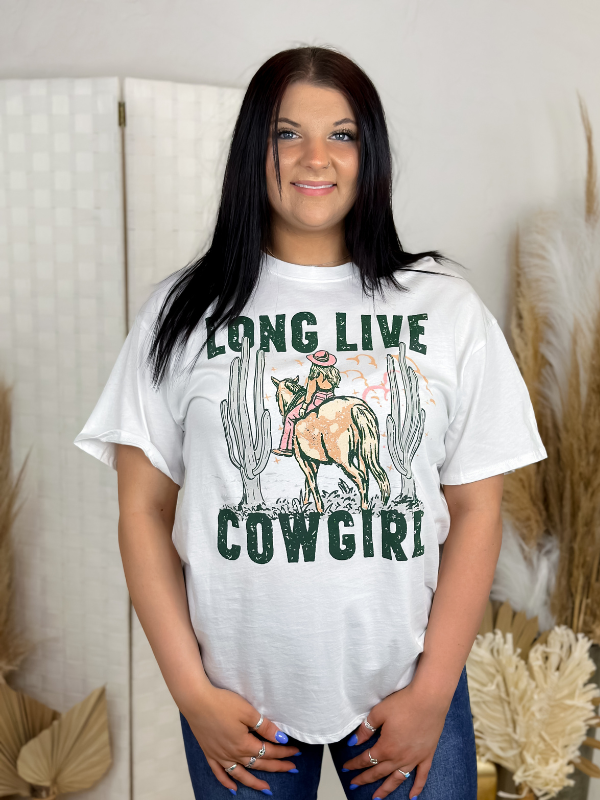 Long Live Cowgirl Desert Graphic Tee