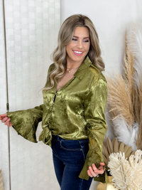 Moxie Satin Top