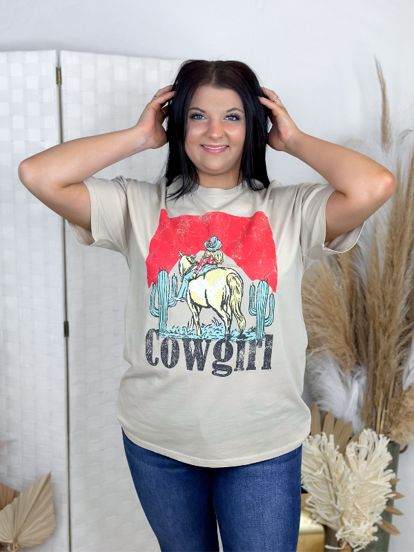 Marlboro Cowgirl Graphic Tee