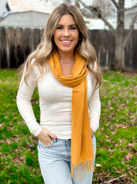 Zara Cashmere Feel Scarf