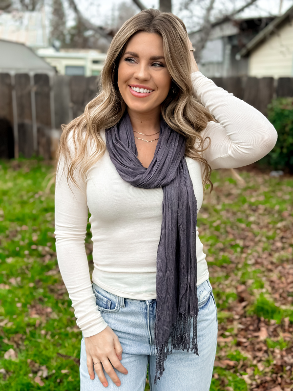 Ocean Blue Scarf