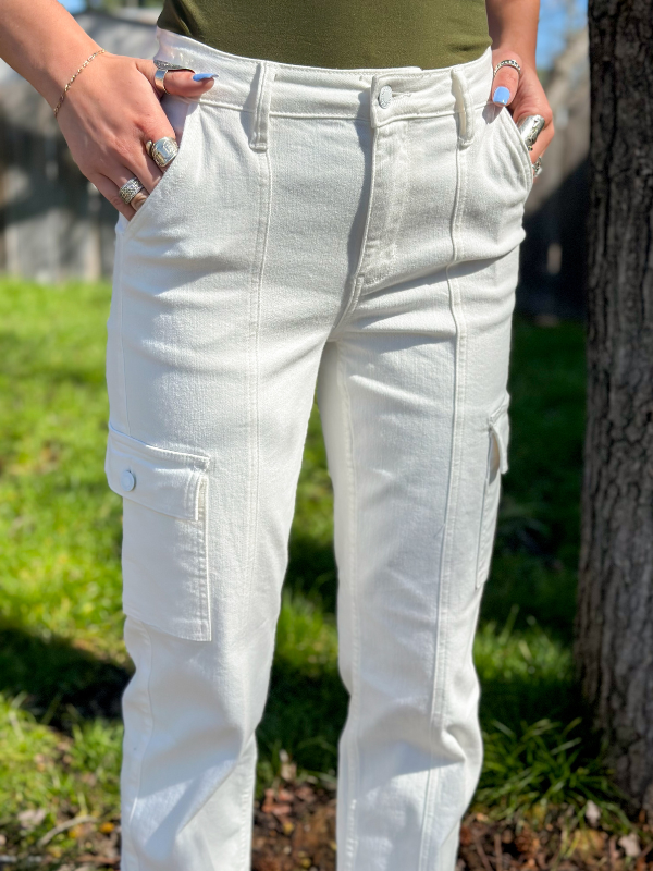 Judy Blue High Waist Cargo Jeans