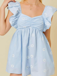 Summer Daisy Babydoll Romper