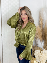 Moxie Satin Top
