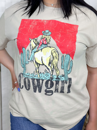 Marlboro Cowgirl Graphic Tee