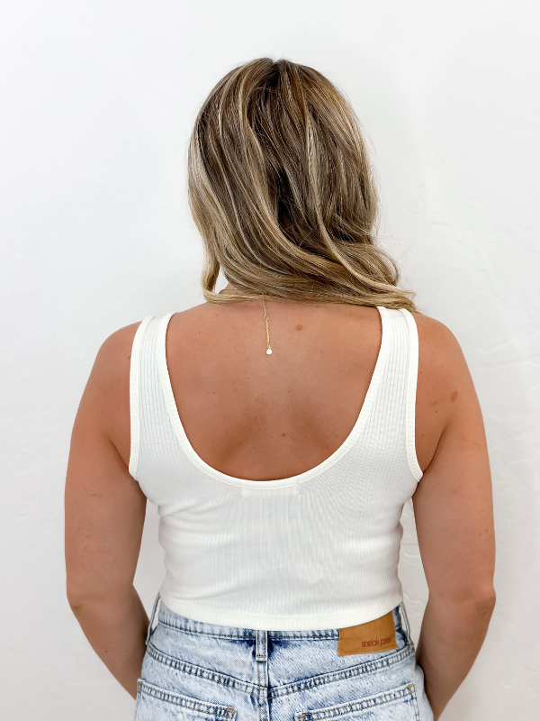 Demi Ribbed Crop Top