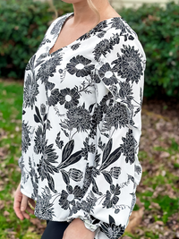 Emma V-Neck Blouse