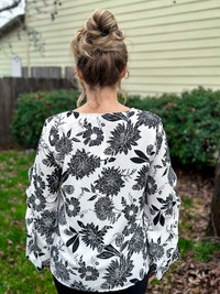 Emma V-Neck Blouse