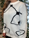 Geometry Oversized Knit Sweater