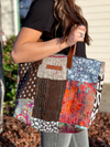 Vintage Addiction One-Of-A-Kind Patchwork Kantha Tote