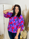 Printed Poncho Tunic