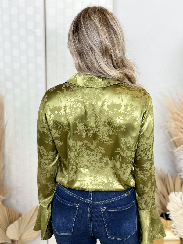 Moxie Satin Top