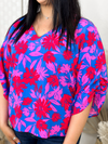 Printed Poncho Tunic