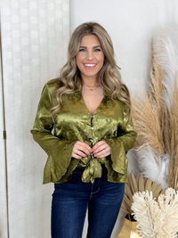 Moxie Satin Top