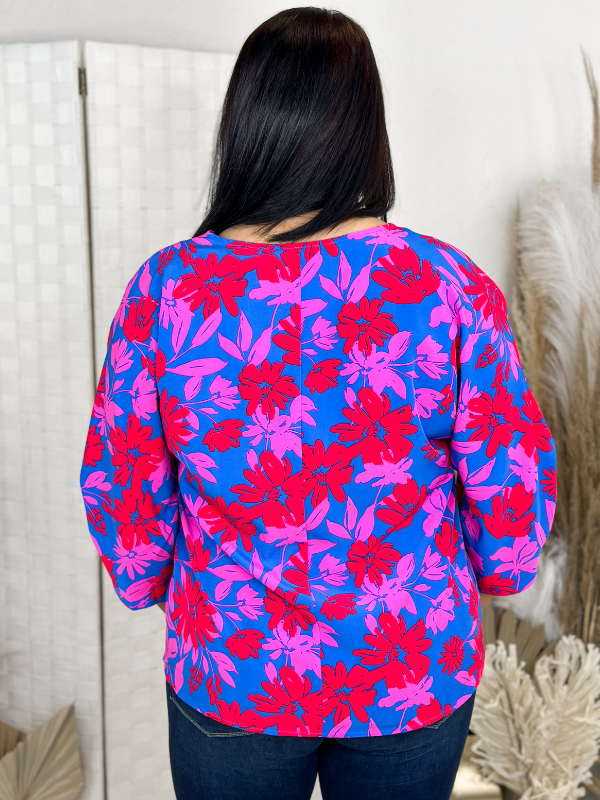 Printed Poncho Tunic