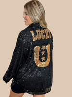 Feeling Lucky Sequin Shirt