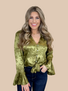 Moxie Satin Top