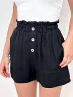 Comfy Colored Linen Shorts