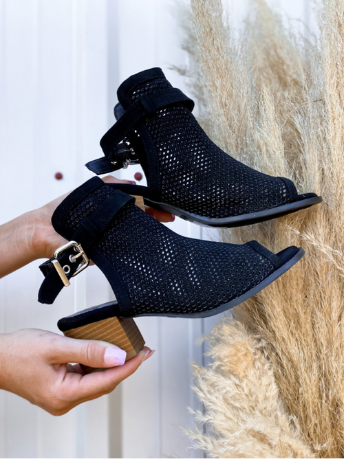 Doria Perforated Mule Sandal