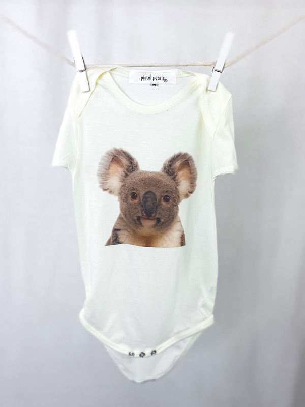 Pistol Petals Koala Onesie