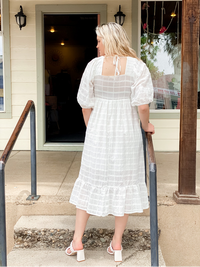 Elsa Smocked Midi Dress
