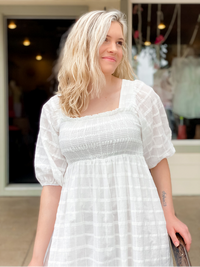 Elsa Smocked Midi Dress