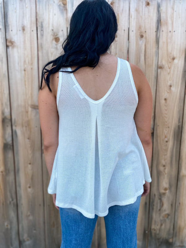Drea Knit Swing Tank Top (3 Color Options)