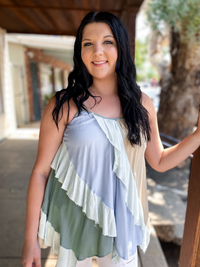 Jolie Ruffle Tunic Top