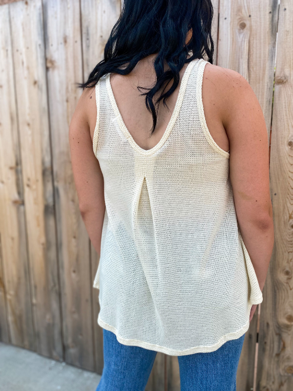 Drea Knit Swing Tank Top (3 Color Options)