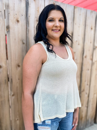 Drea Knit Swing Tank Top (3 Color Options)