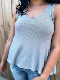 Drea Knit Swing Tank Top (3 Color Options)