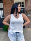 Ruth Sleeveless Top (2 Color Options)