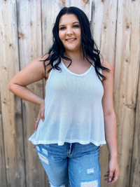 Drea Knit Swing Tank Top (3 Color Options)