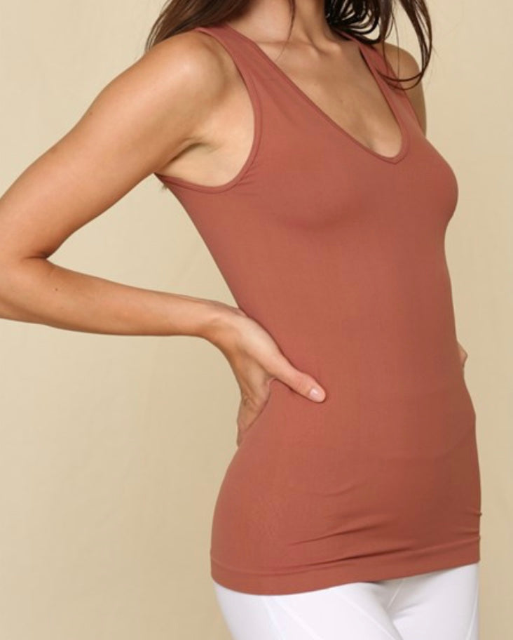 Malia Seamless Reversible Tank