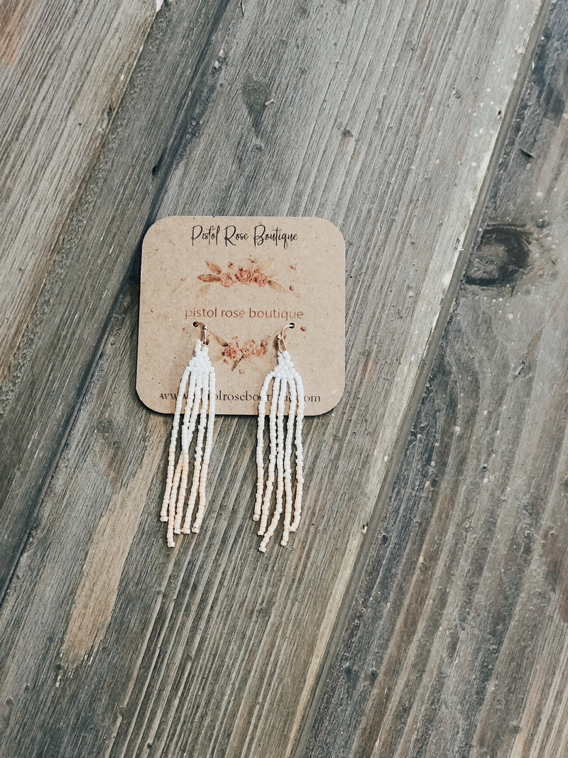 Dainty Beaded Earrings