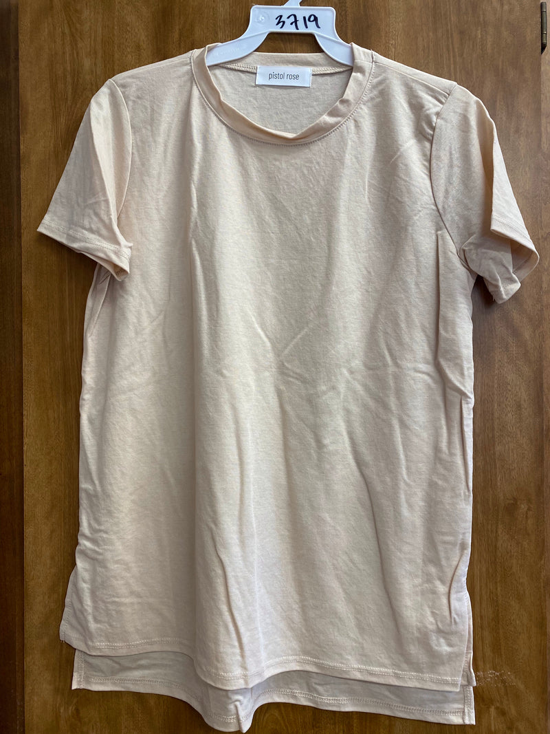 Lars Linen Round Neck Top